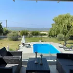 别墅 Seaview Fivos With Private Pool By Lefkadastay *