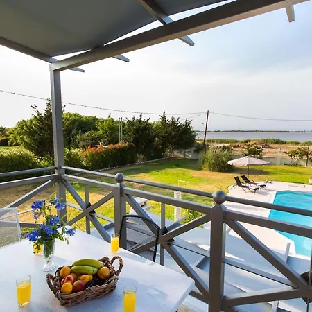 Gyra - Seaview Fivos With Private Pool Lefkada City