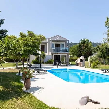 Gyra - Seaview Fivos With Private Pool Villa Lefkada City